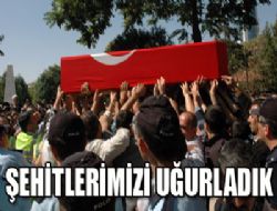 Şehitlerimizi Uğurladık...